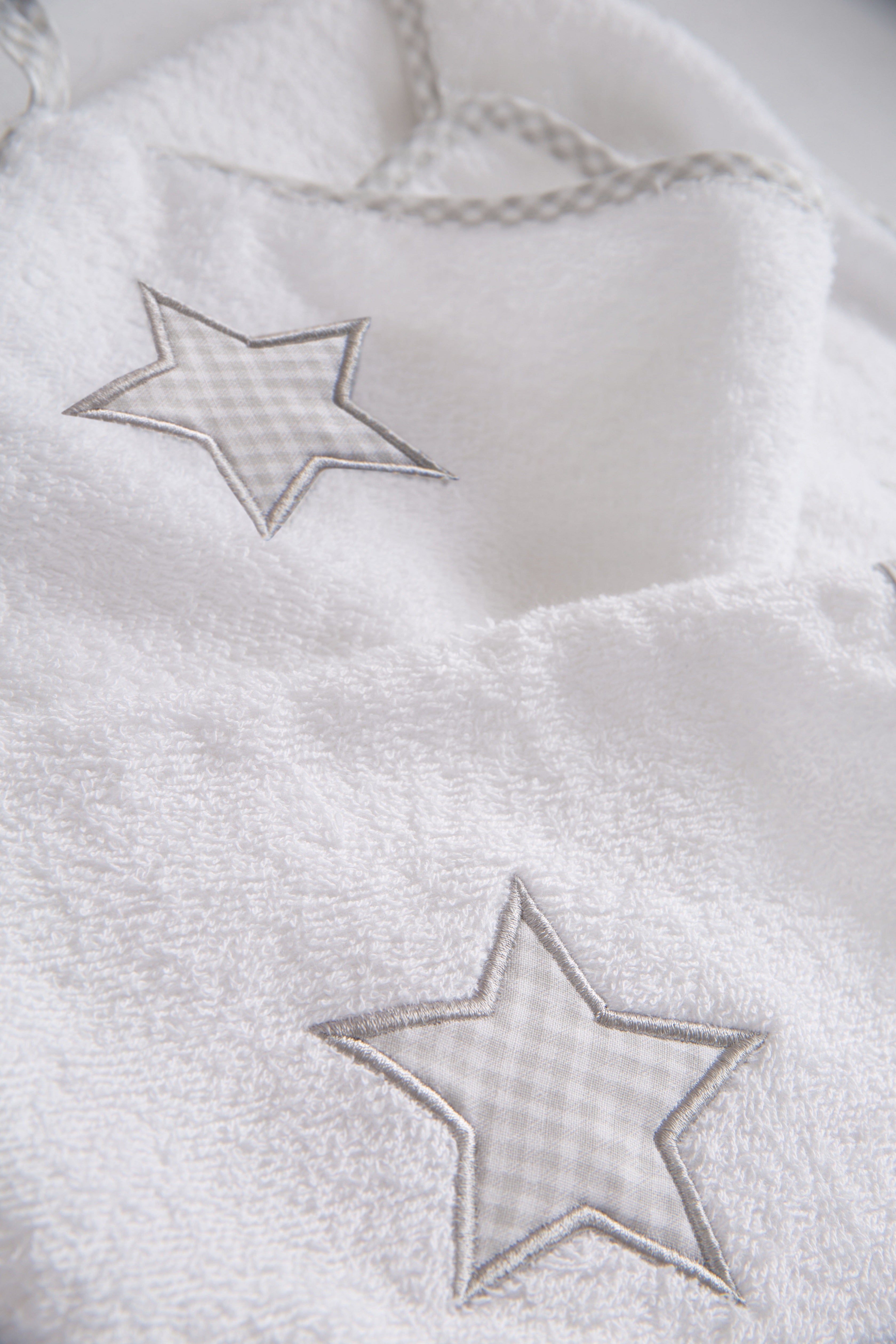 Roba 306102P190 3er Waschset Little Stars weiß – Heim Textilien - Bild 3 Roba 306102P190 3er Waschset Little Stars weiß – Heim Textilien - Produktbild 3