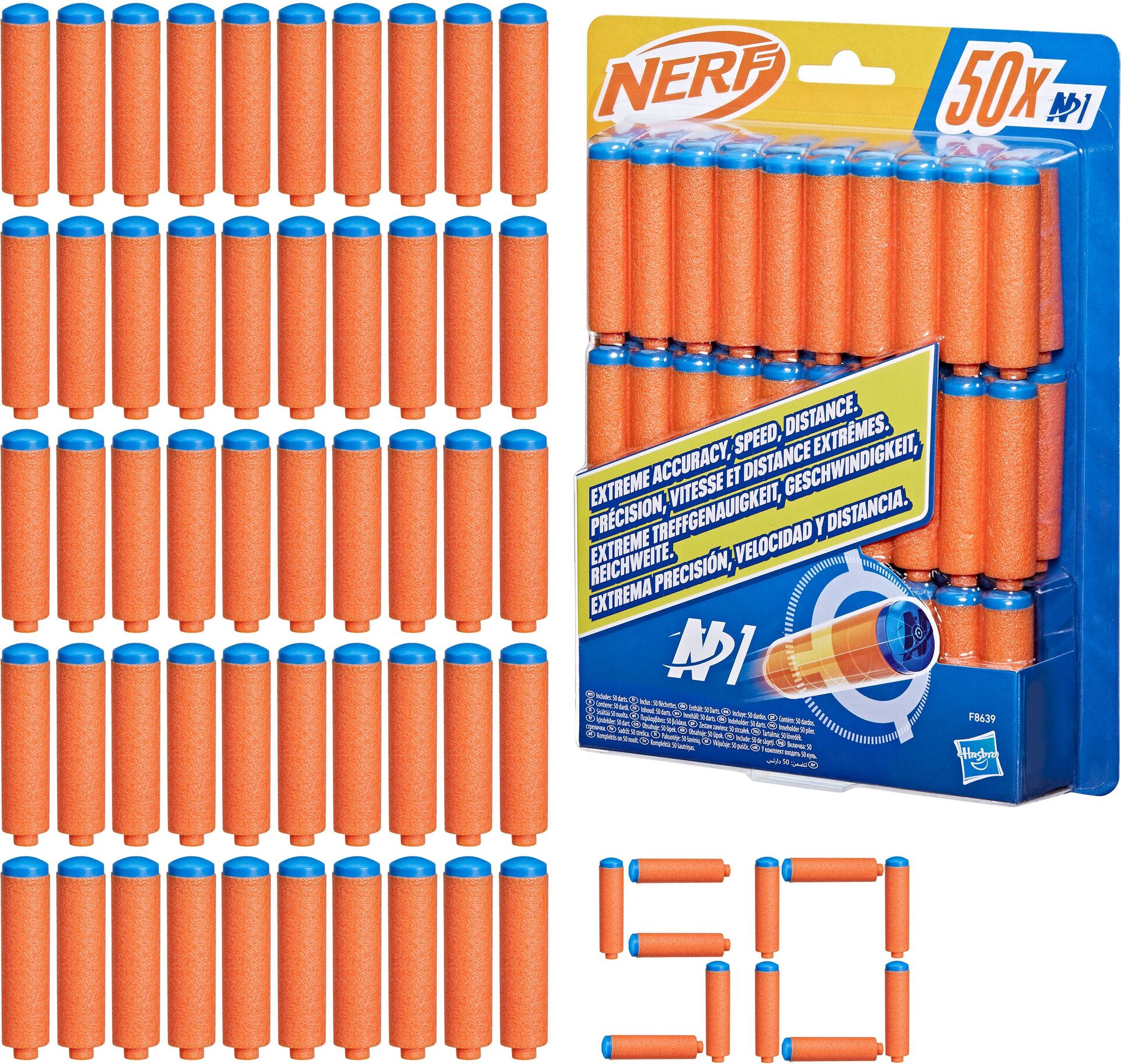 Nerf N Series N1 Darts 50x