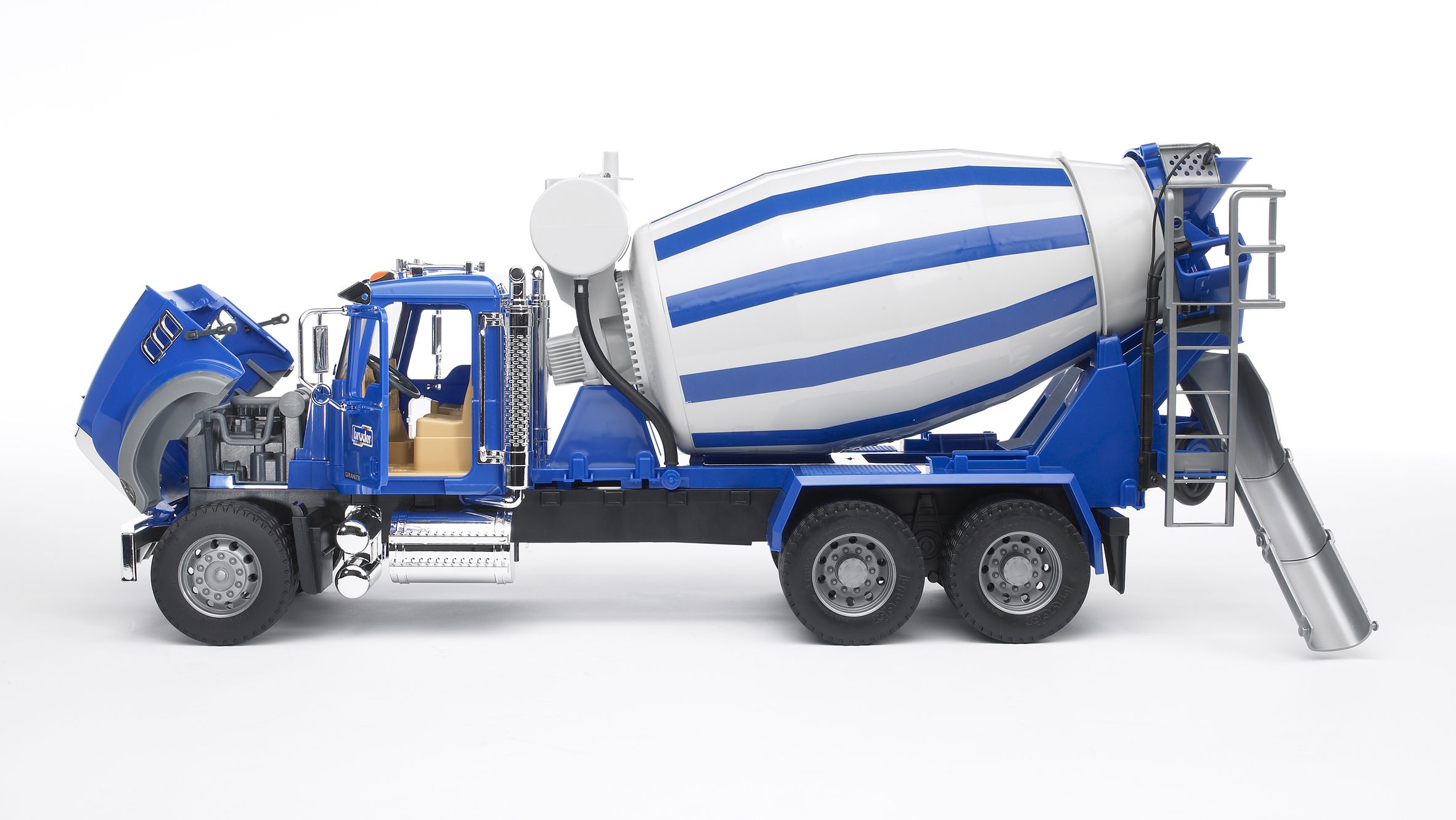 BRUDER 02814 - MACK Granite Betonmisch-LKW - Bild 7 BRUDER 02814 - MACK Granite Betonmisch-LKW - Bild 7
