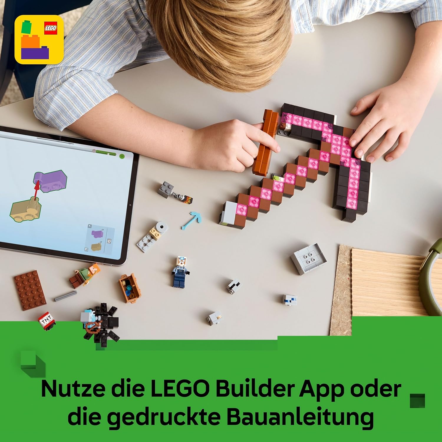 LEGO® Minecraft™ 21277 Die Spitzhackenmine Spielzeug, Person
