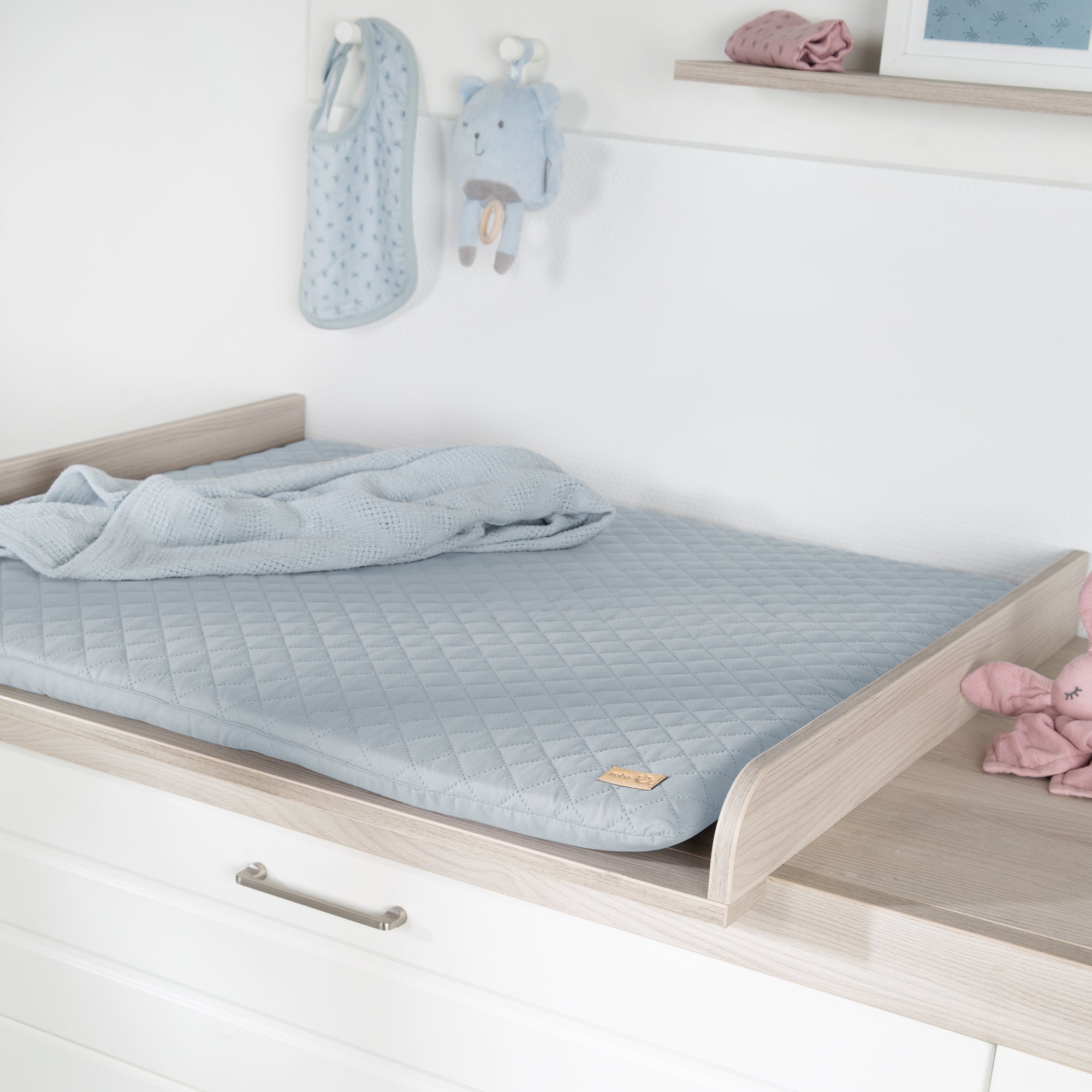 Roba 308121V231 Wickelauflage roba Style türkis hell blau – Wickelauflagen - Produktbild 2