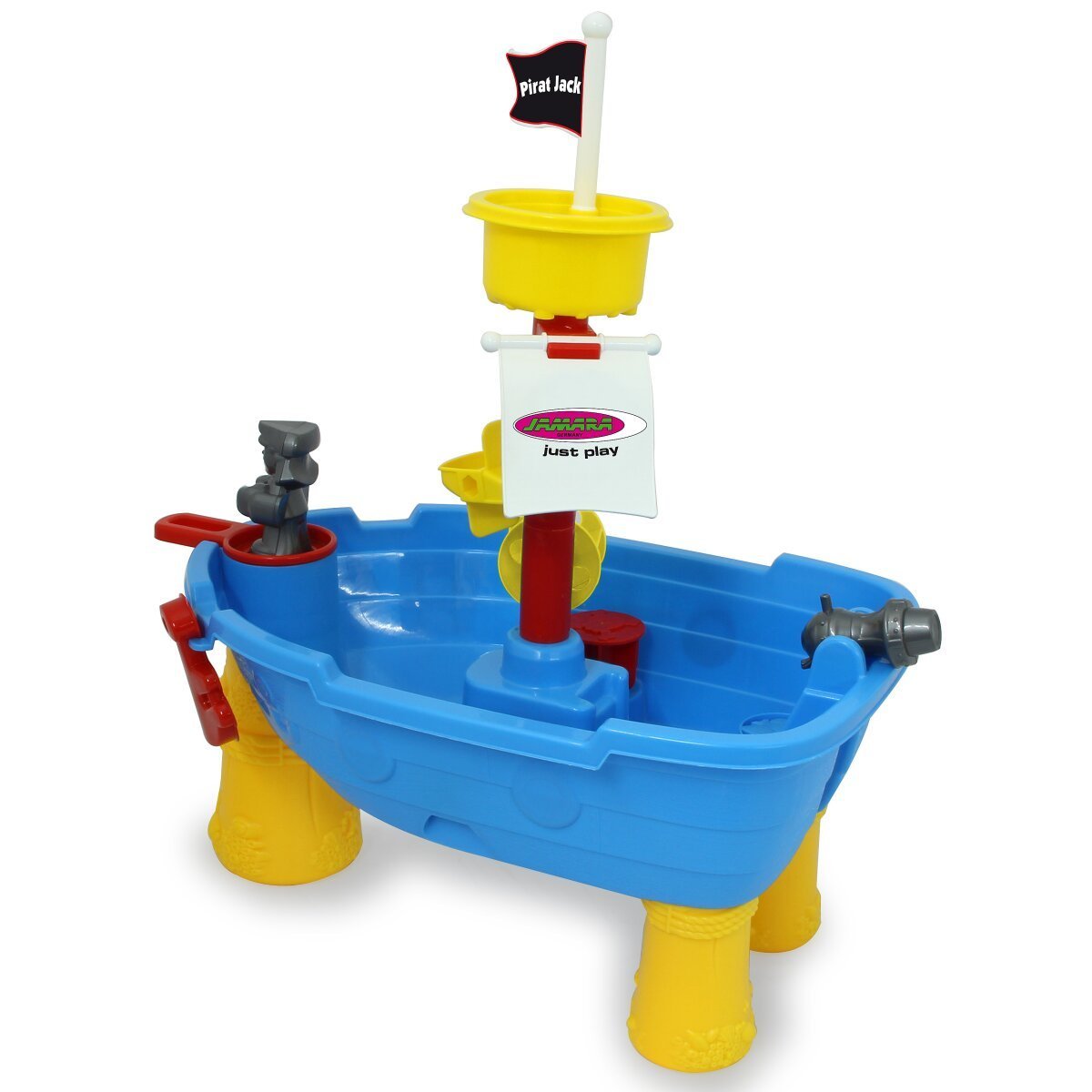 JAMARA Sand- und Wasserspieltisch Pirat Jack 21 Teile ab 24 Monaten JAMARA Sand- und Wasserspieltisch Pirat Jack 21 Teile ab 24 Monaten