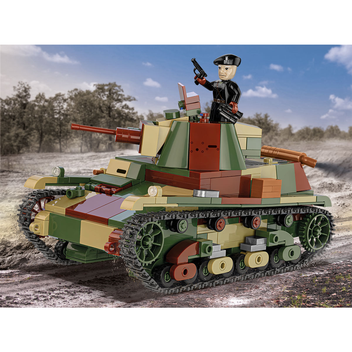 COBI 2661 - LIGHT TANK 7TP - Bild 5 COBI 2661 - LIGHT TANK 7TP - Bild 5