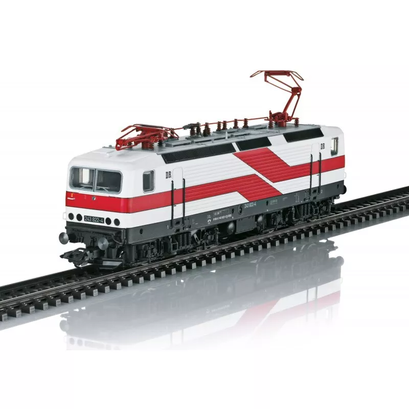 Märklin H0 37486 E-Lok BR 143 der EBS "Weiße Lady" mfx+ / Sound - Eurotrain Exklusivmodell