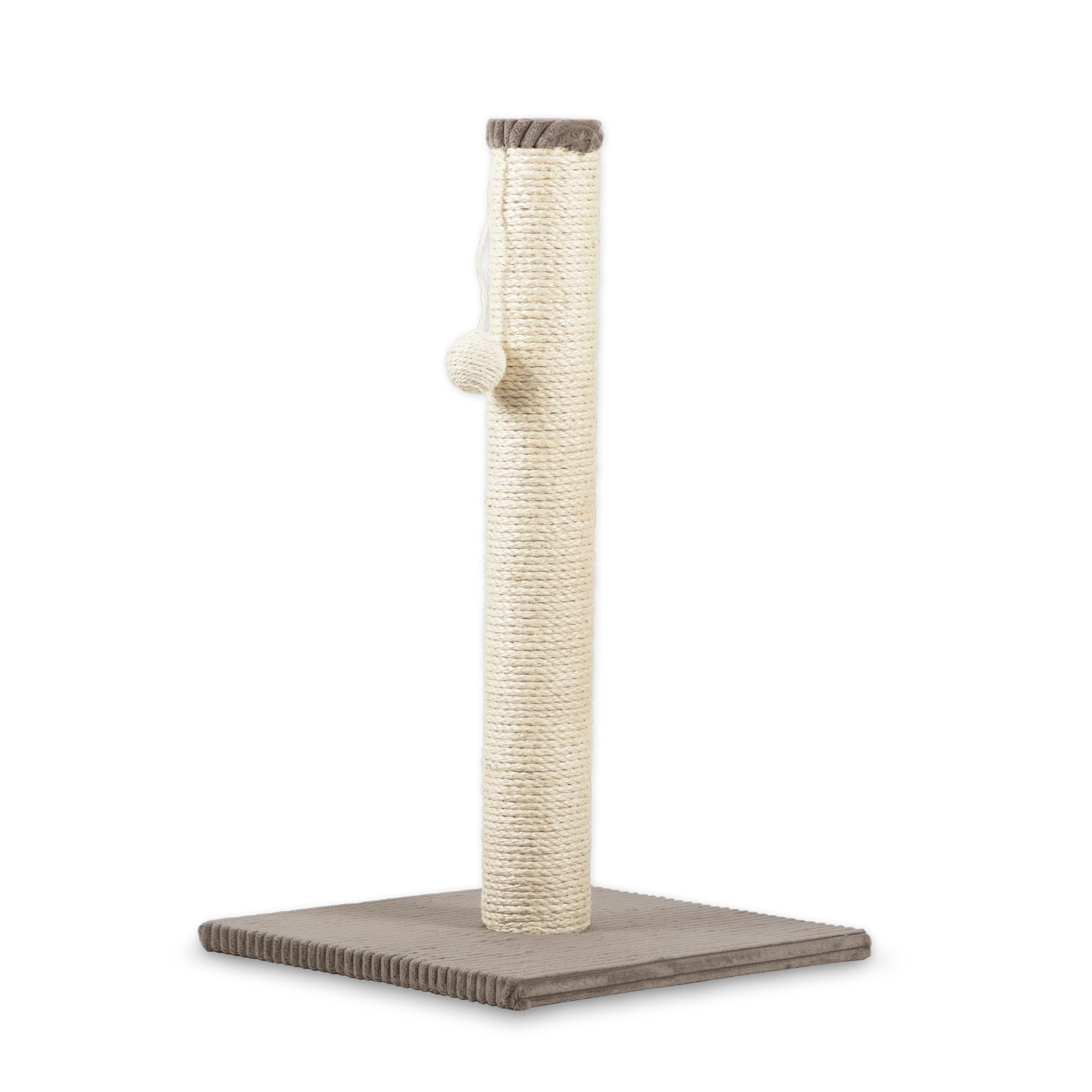 Rohrschneider RS 22384 Katzenbaum Stamm Cord – Kratzbaum mit Spielkugel GR.1