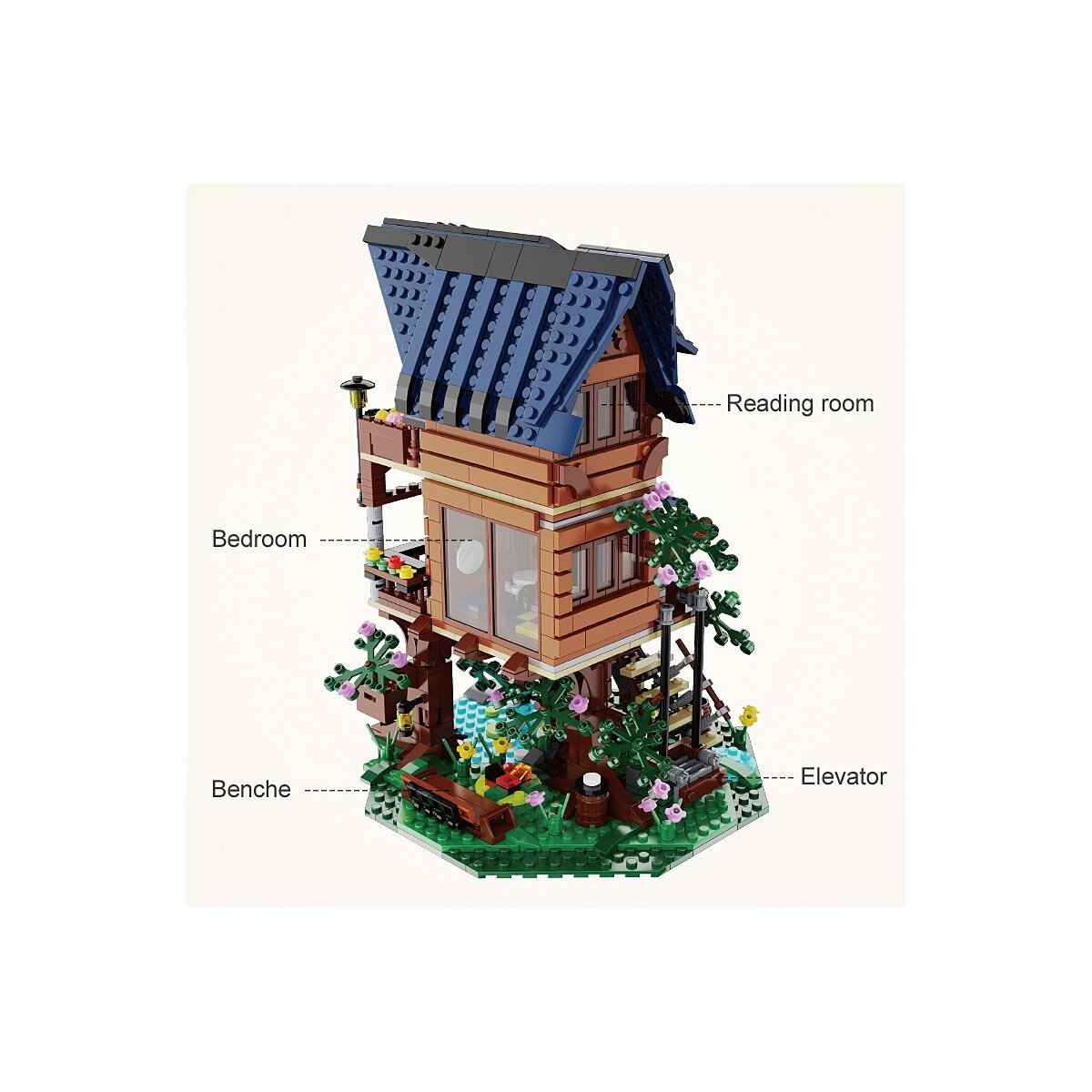 JAMARA CaDA Baumhaus 4 Jahreszeiten 1:46 Bricks ab 14 Jahren JAMARA CaDA Baumhaus 4 Jahreszeiten 1:46 Bricks ab 14 Jahren