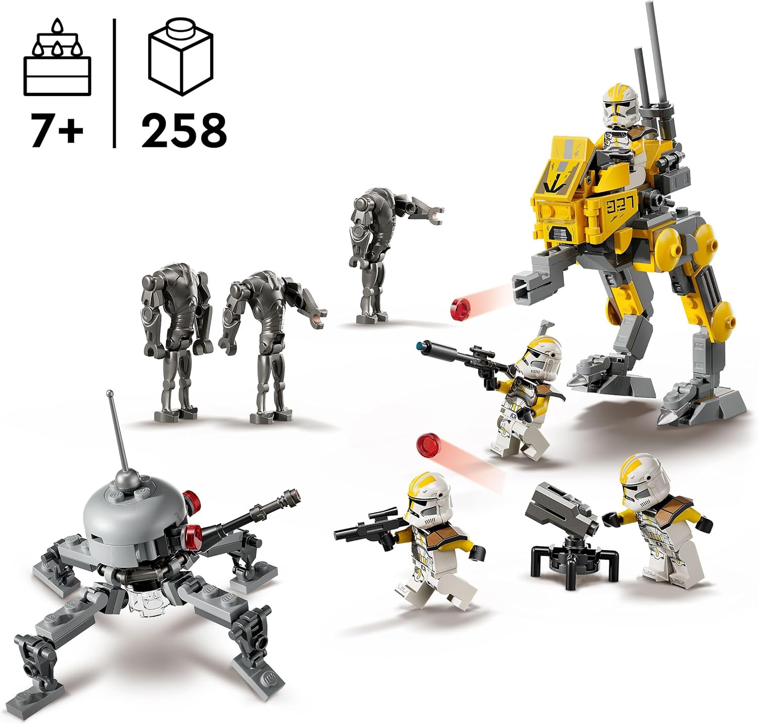 LEGO® Star Wars 75431 Klonsoldaten des 327. Sternenkorps Battle Pack LEGO® Star Wars 75431 Klonsoldaten des 327. Sternenkorps Battle Pack