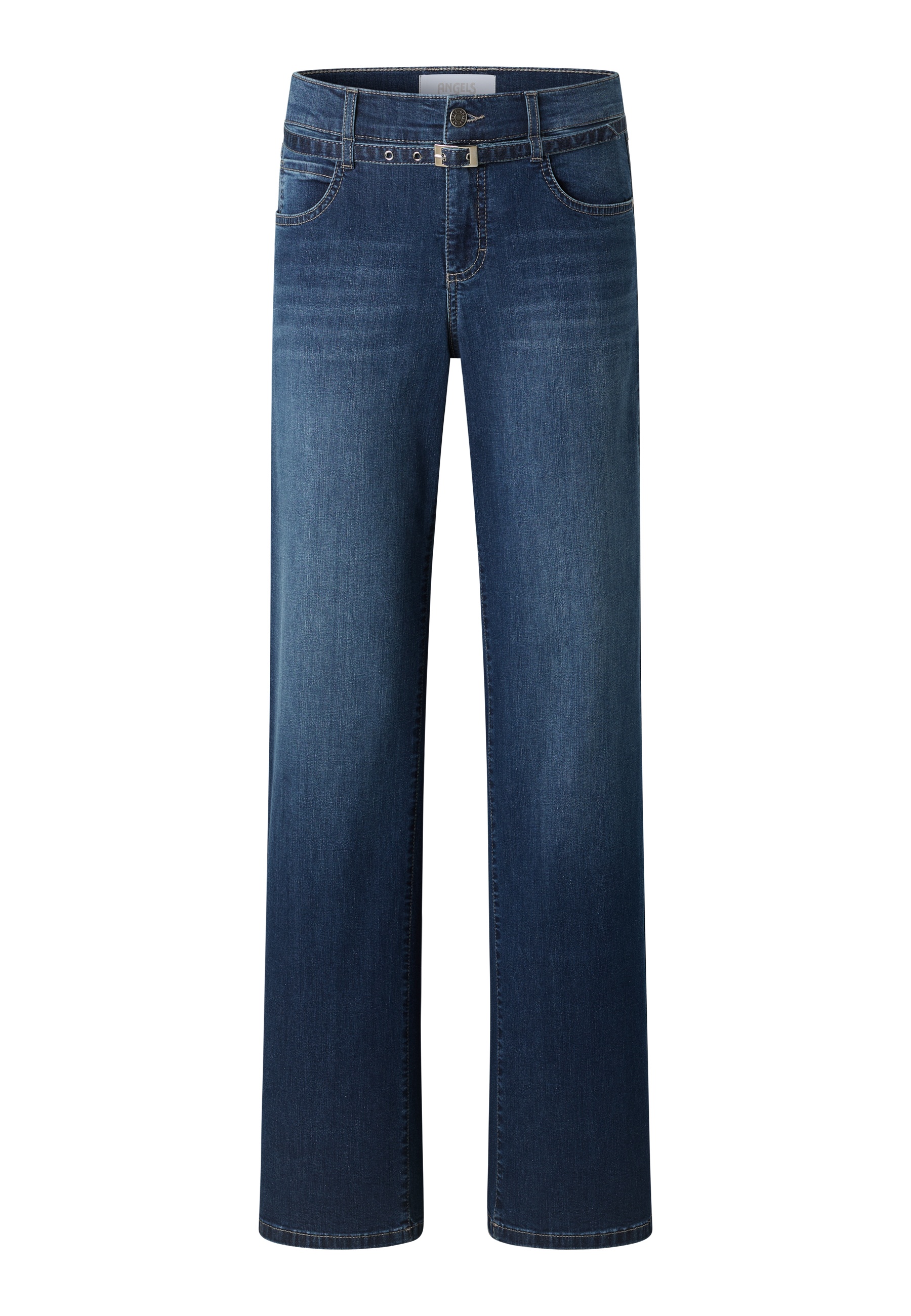 ANGELS 332256530D Damen Jeans Liz City Wide Leg - Dunkelblau - 2 ANGELS 332256530D Damen Jeans Liz City Wide Leg - Dunkelblau - 2
