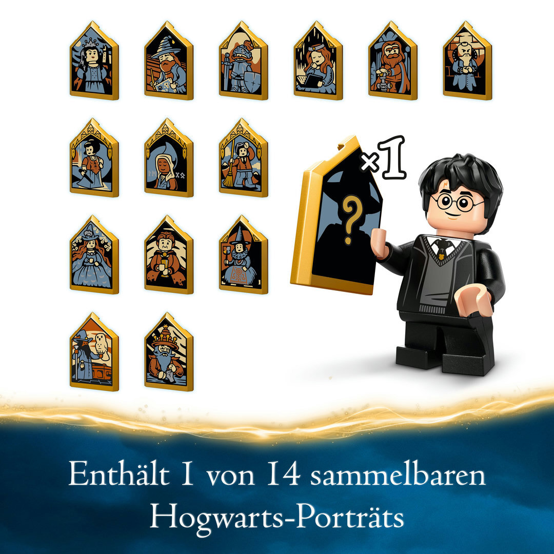 LEGO® Harry Potter™ Eulerei auf Schloss Hogwarts™ 76430 Buch, Veröffentlichung, Person, Gesicht, Plakat