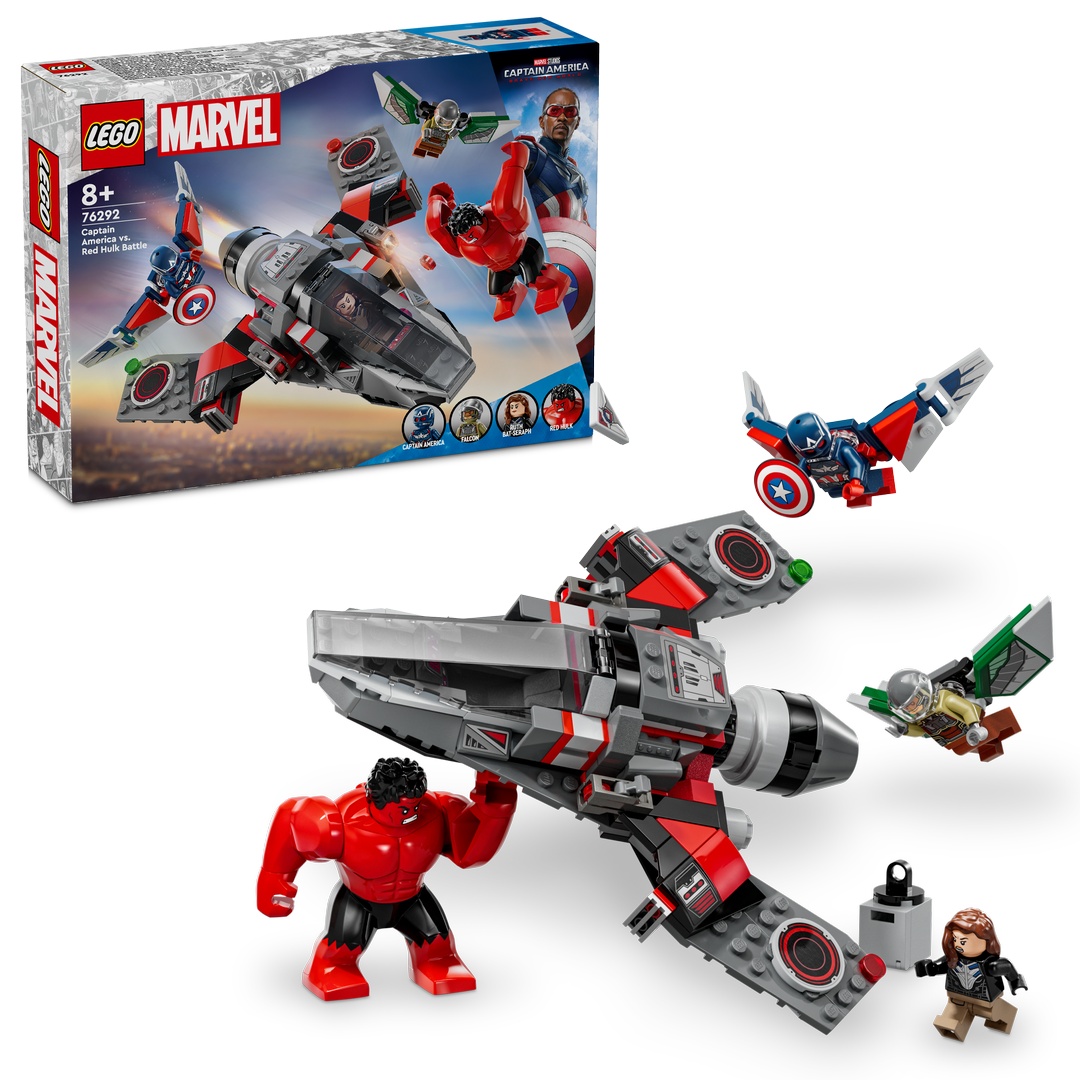 LEGO, MARVEL, Super, Heroes, 76292, Showdown, zwischen, Captain, America, und, Red, Hulk LEGO MARVEL Super Heroes 76292 Showdown zwischen Captain America und Red Hulk