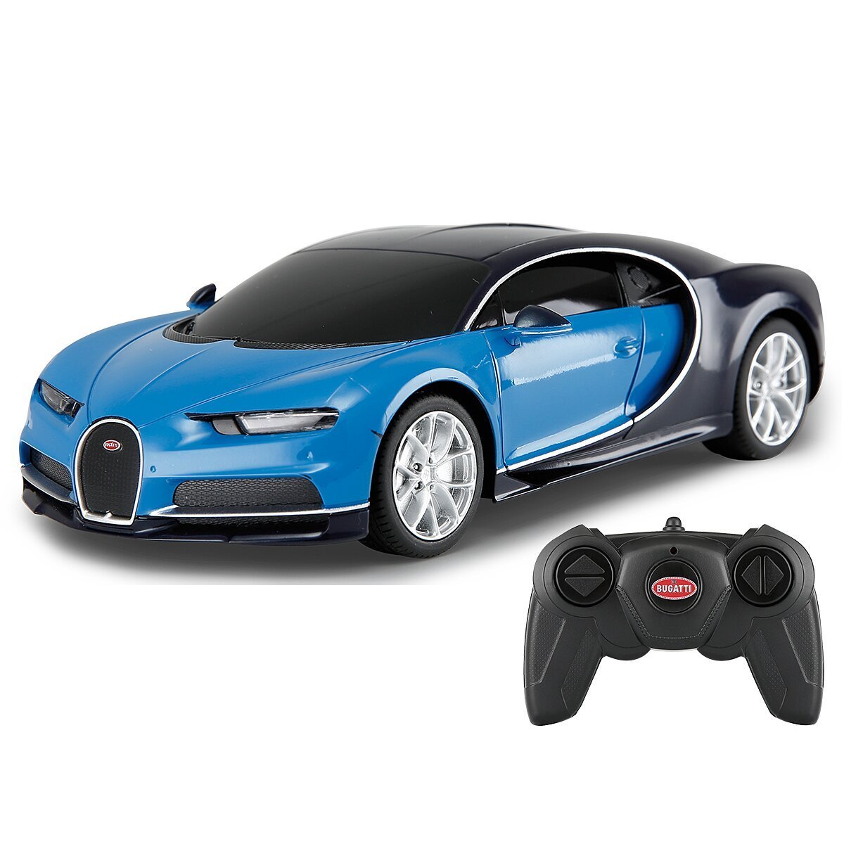 JAMARA Bugatti Chiron 1:24 blau 2,4GHz ab 6 Jahren