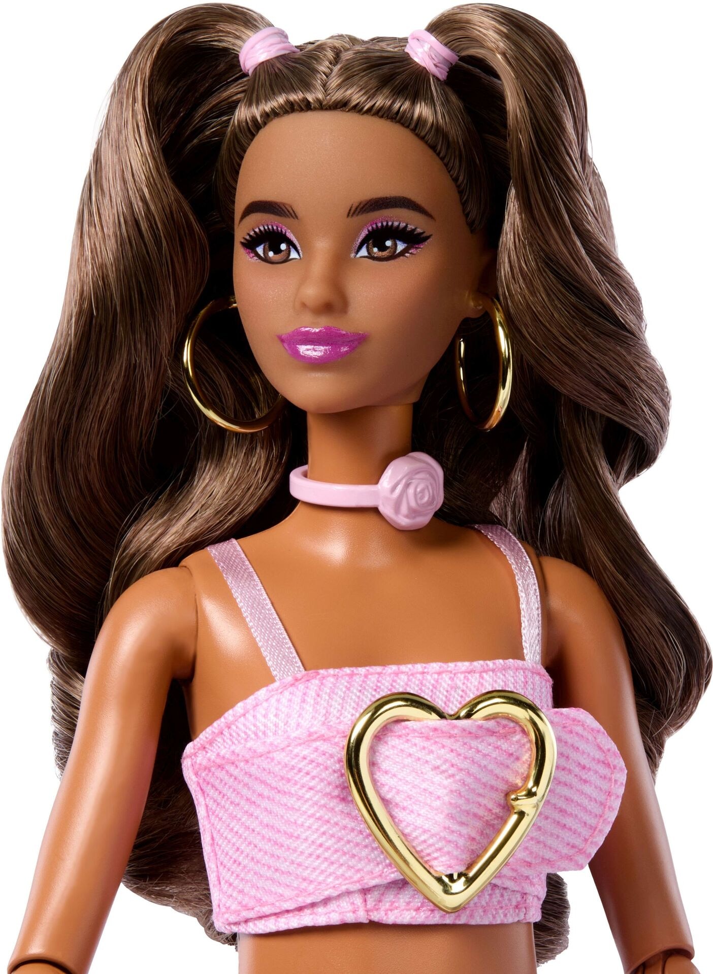 Barbie Deluxe Style - Flare Jeans - Mattel - MATTEL JJN72 Produktfoto - Mattel - Barbie Deluxe Style - Flare Jeans - Modell MATTEL JJN72 Produktbild fuer Online-Shop