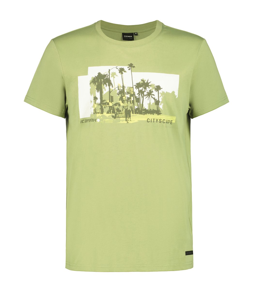 ICEPEAK 957680689I AKERI T-Shirt Herren Hellgrün Gr. XL