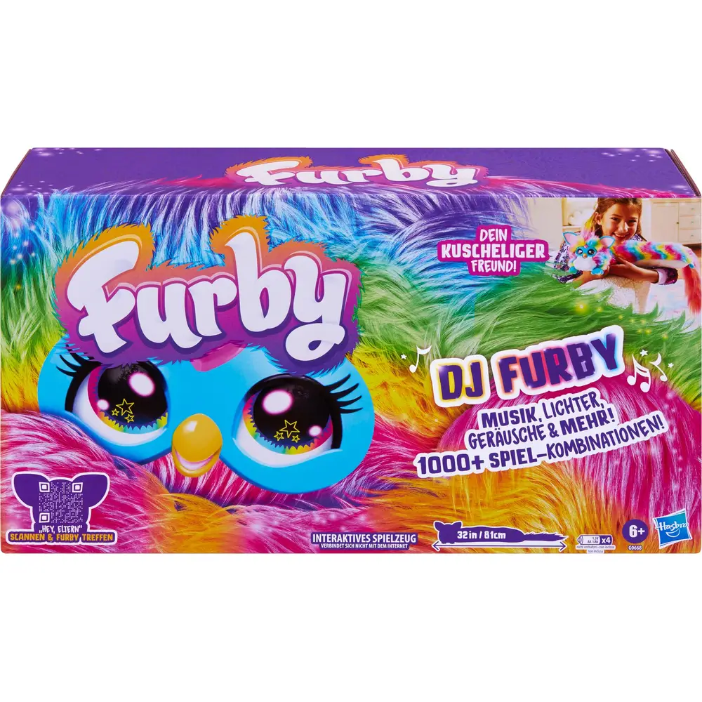 FUR Dj Furby Rainbow FUR Dj Furby Rainbow
