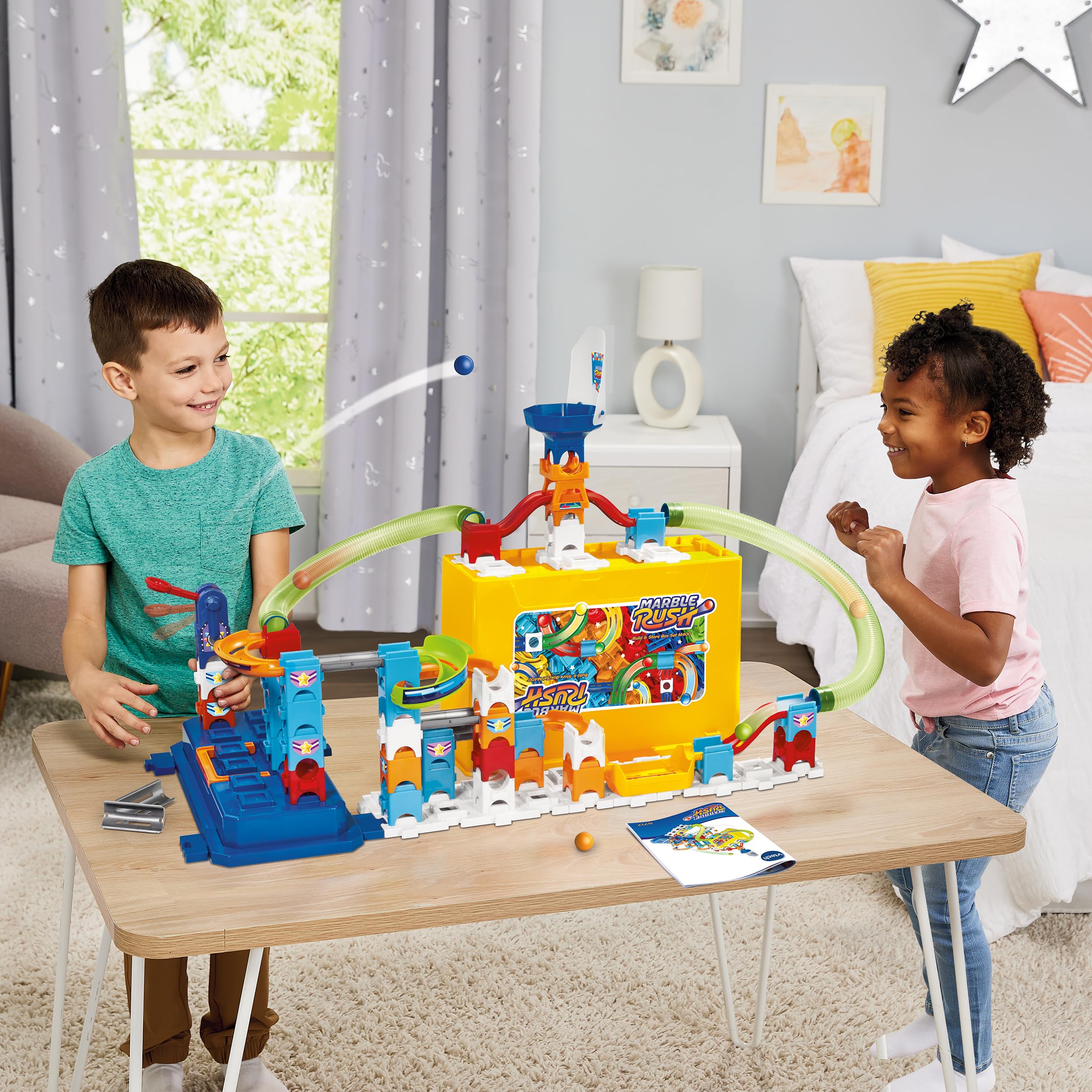VTech Marble Rush - Build & Store Box Set M400 80571704 Leute, Person, Kind, Weiblich, Mädchen
