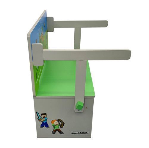 Roba 735140MC Sitzbank 'Minecraft' umklappbar zur Spielbank mit Tisch & Stauraumboxen - Produktbild 4