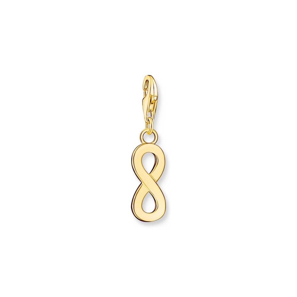 Thomas, Sabo, Anhänger, Charm-Club-Club, Silber, Gelbgold, 1990-413-39, Zubehor, Ohrring, Schmuck