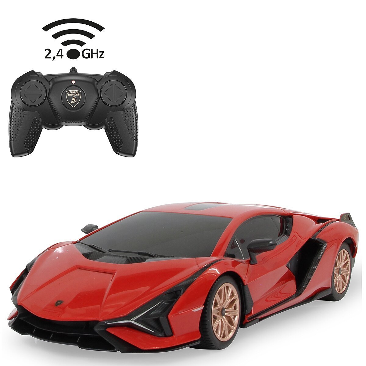 JAMARA Lamborghini Sián FKP 37 1:24 rot 2,4GHz ab 6 Jahren