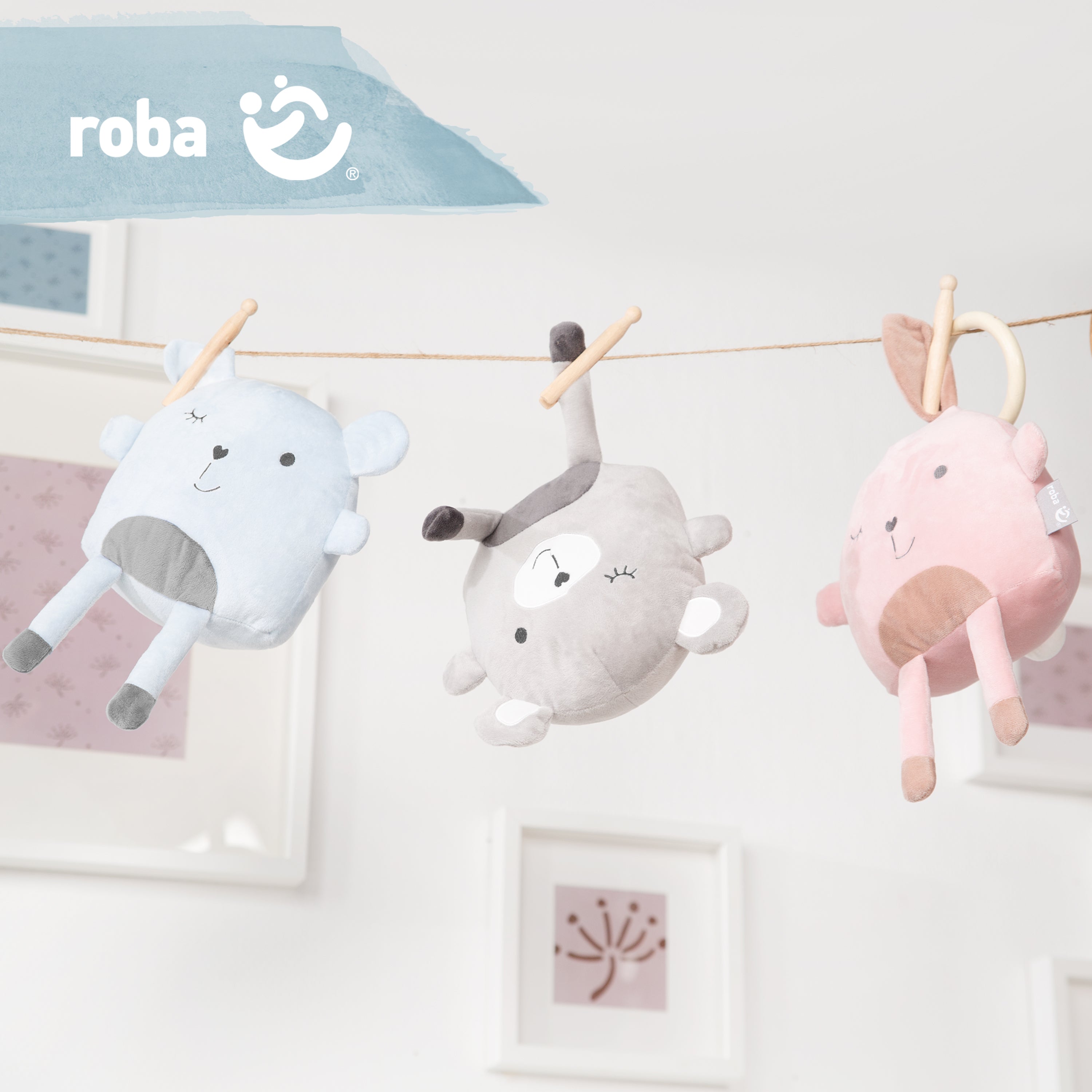 Roba 306150V230 Kuschelfreund roba Style grau – Heim Textilien - Bild 5 Roba 306150V230 Kuschelfreund roba Style grau – Heim Textilien - Produktbild 5