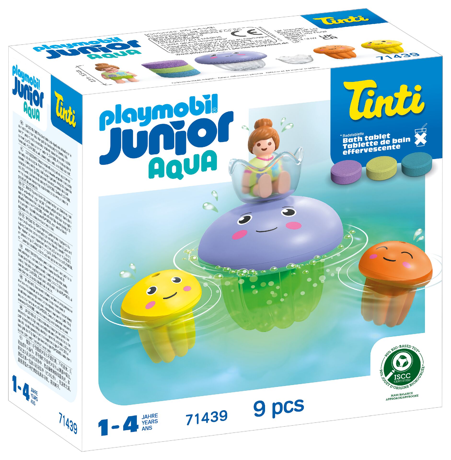 PLAYMOBIL 71439 Junior & Tinti: Bunte Quallenfamilie