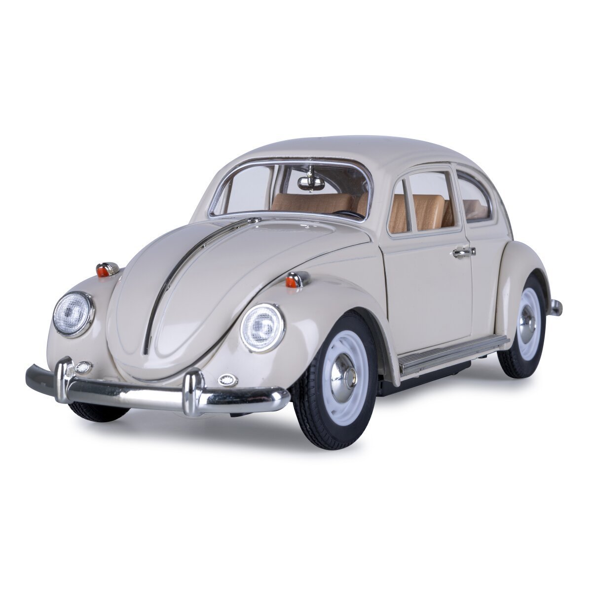 JAMARA VW Käfer RC Diecast 1:18 creme weiss 40MHz ab 6 Jahren