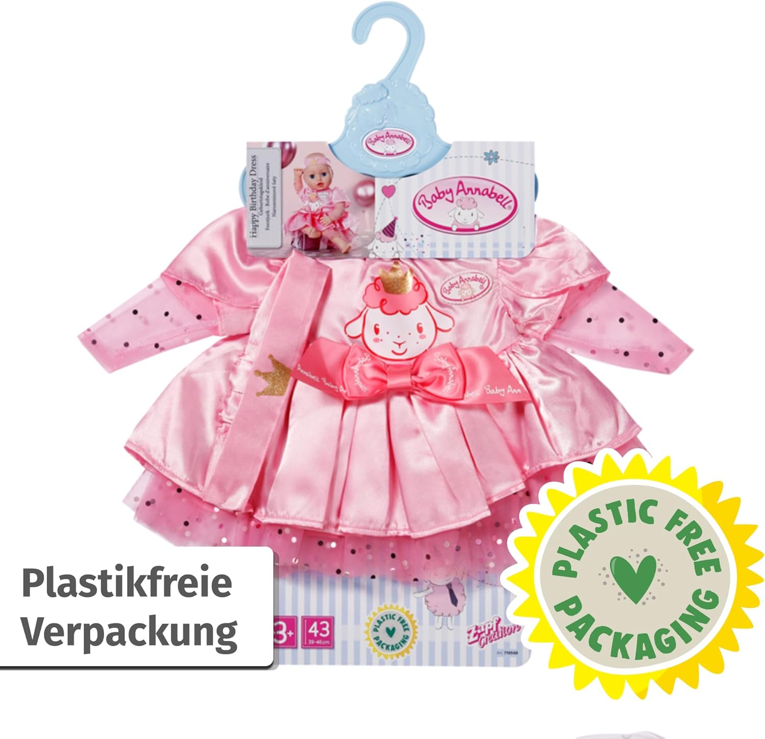 Baby Annabell Happy Birthday Kleid