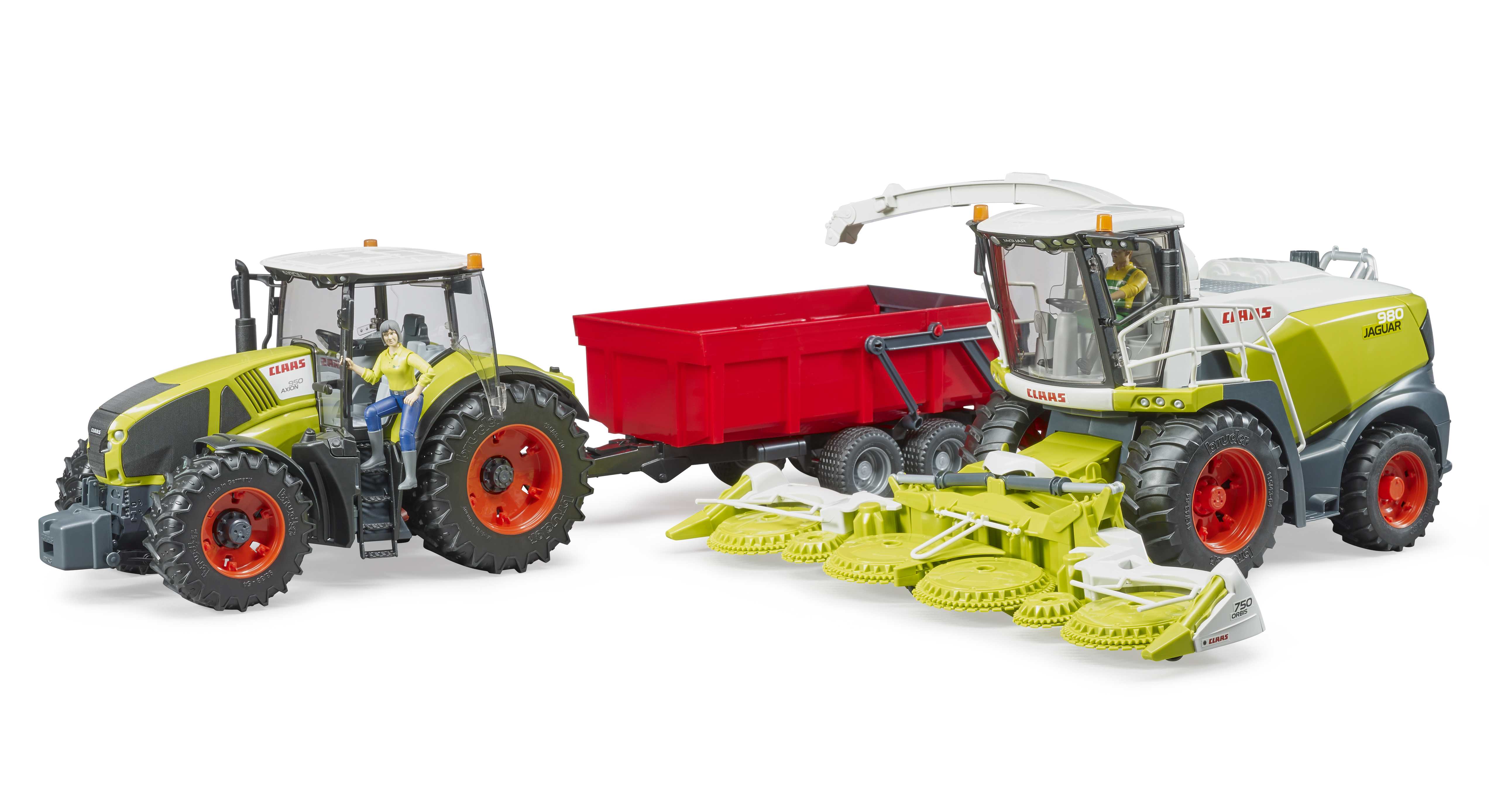 BRUDER 02134 - Claas Jaguar 980 Feldhäcksler - Bild 7