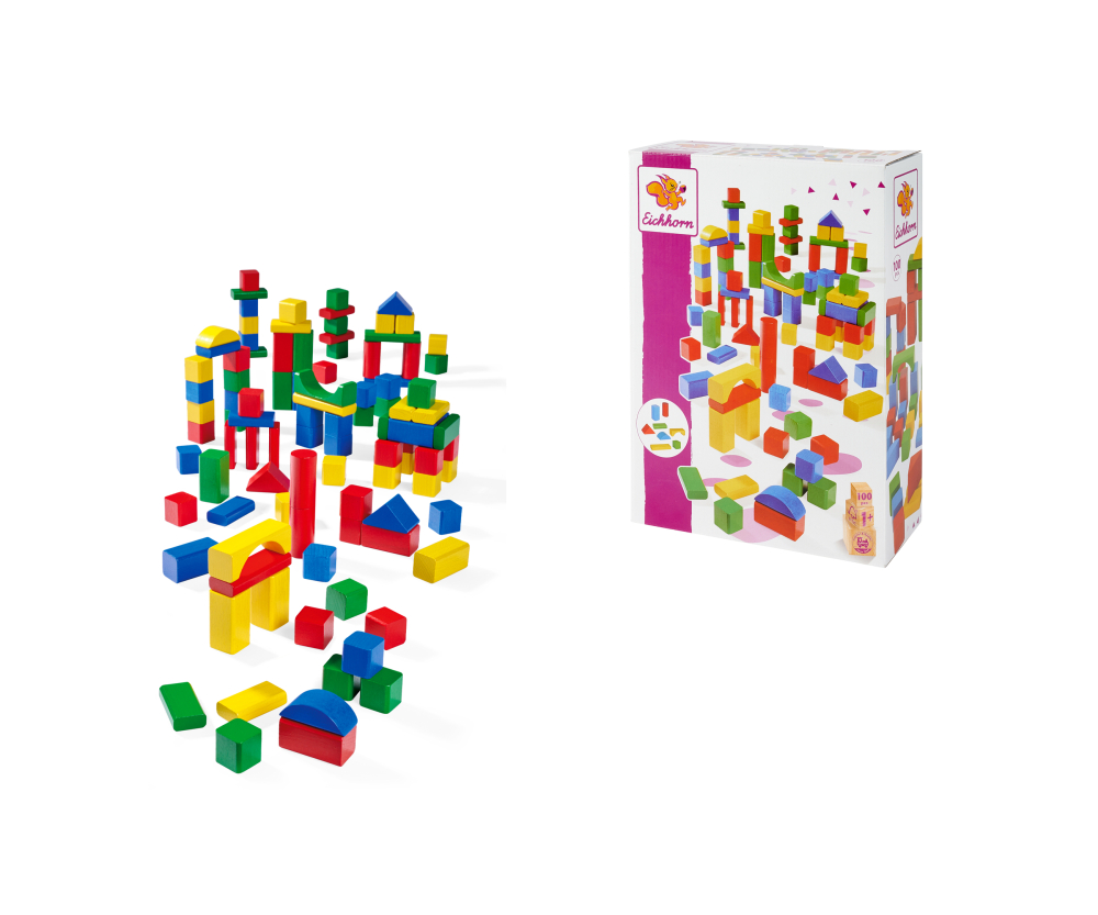 Eichhorn EH Bunte Holzbausteine 100 Eichhorn EH Bunte Holzbausteine 100
