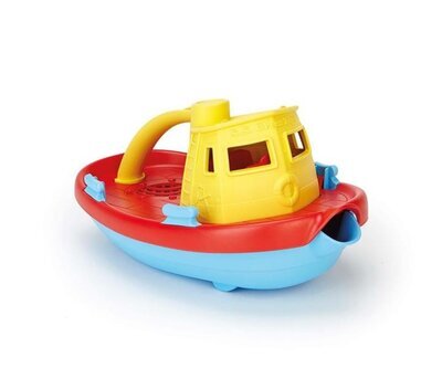 Green_Toys_Schleppboot_Gelb, Aufblasbar, Geburtstagstorte, Sahne, Nachtisch, Essen