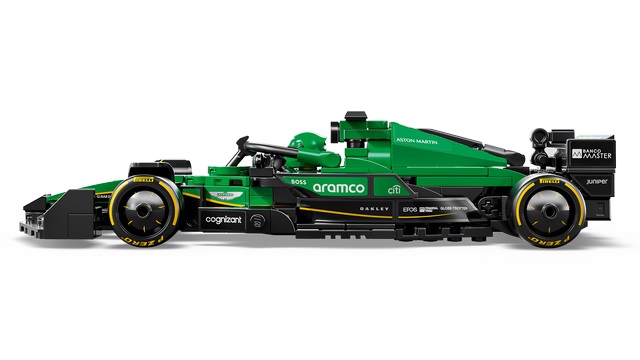 LEGO® Speed Champions Aston Martin Aramco F1 AMR24 Rennauto 77245 Autorennen, Formel Eins, Rennwagen, Fahrzeug, Rad