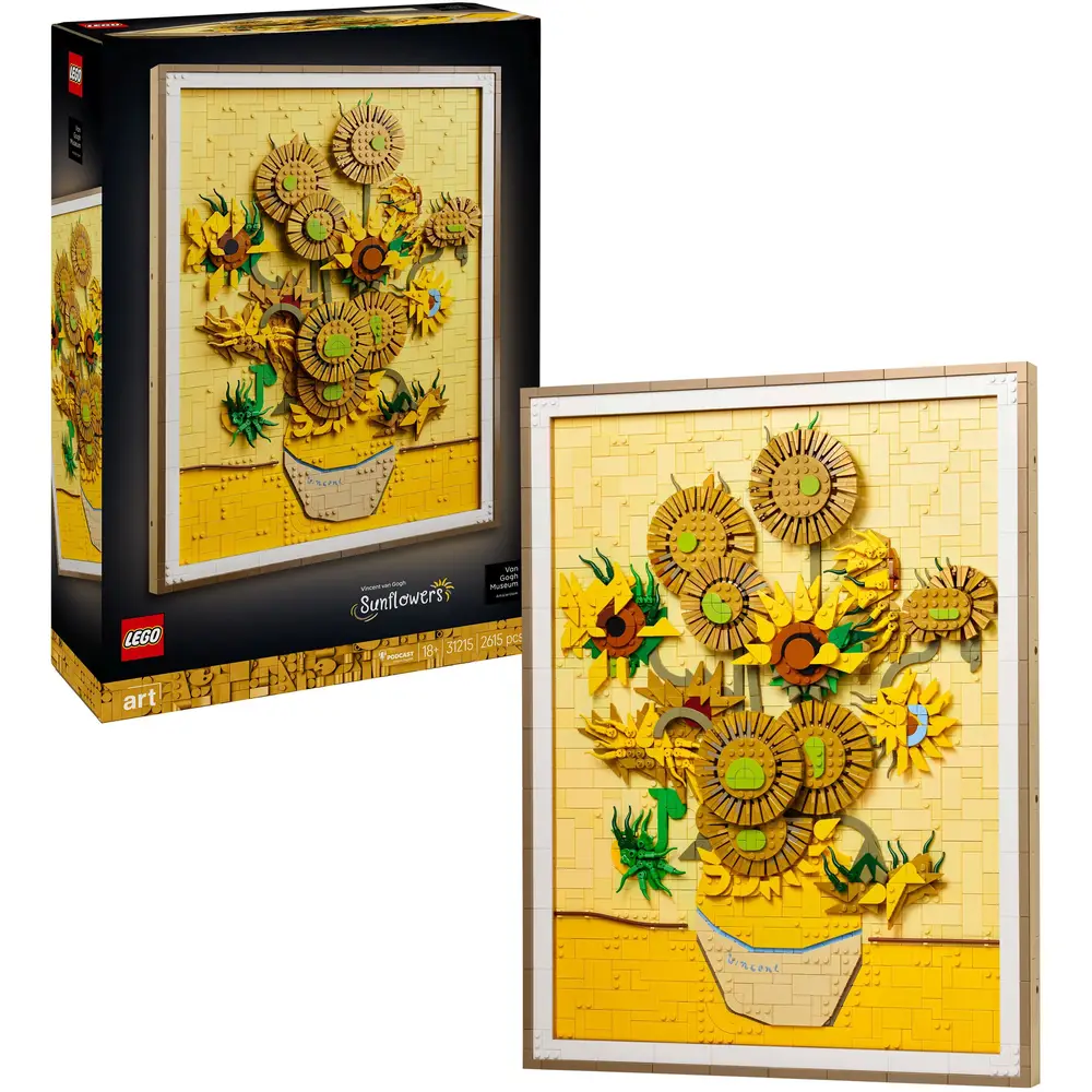 LEGO, ART, 31215, Vincent, van, GoghSonnenblumen LEGO ART 31215 Vincent van GoghSonnenblumen