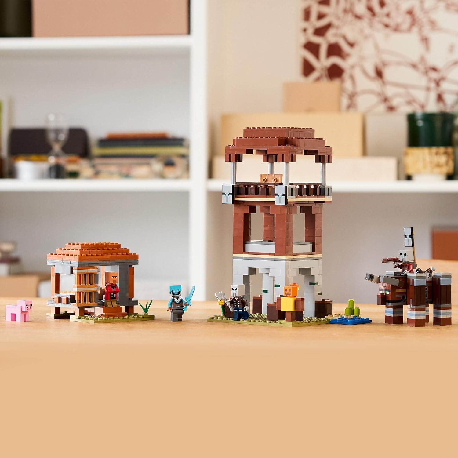 LEGO® Minecraft™ 21278 Ein Verwüster am Plünderer Außenposten Spielzeug, Lego-Set
