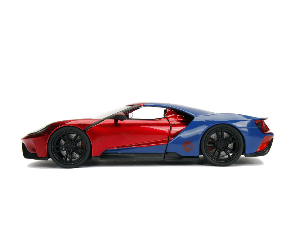 Jada Marvel Spiderman 2017 Ford GT 1:24