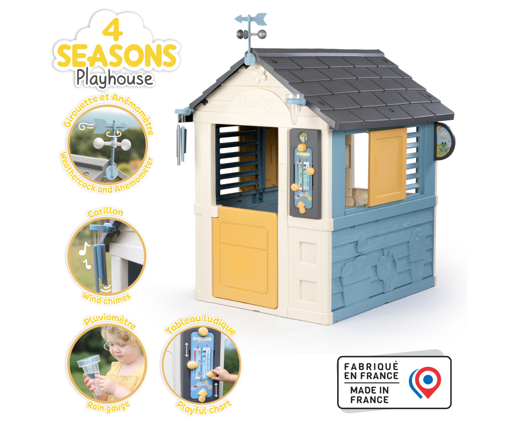 Smoby Smoby Life Spielhaus 4-Seasons Smoby Smoby Life Spielhaus 4-Seasons