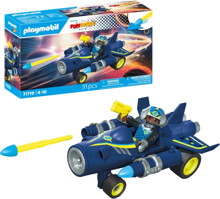 PLAYMOBIL, 71719, Rasender, Space-Jet PLAYMOBIL 71719 Rasender Space-Jet