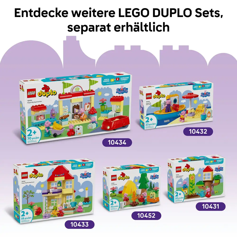 LEGO® DUPLO 10453 Peppa Pig Campingausflug LEGO® DUPLO 10453 Peppa Pig Campingausflug
