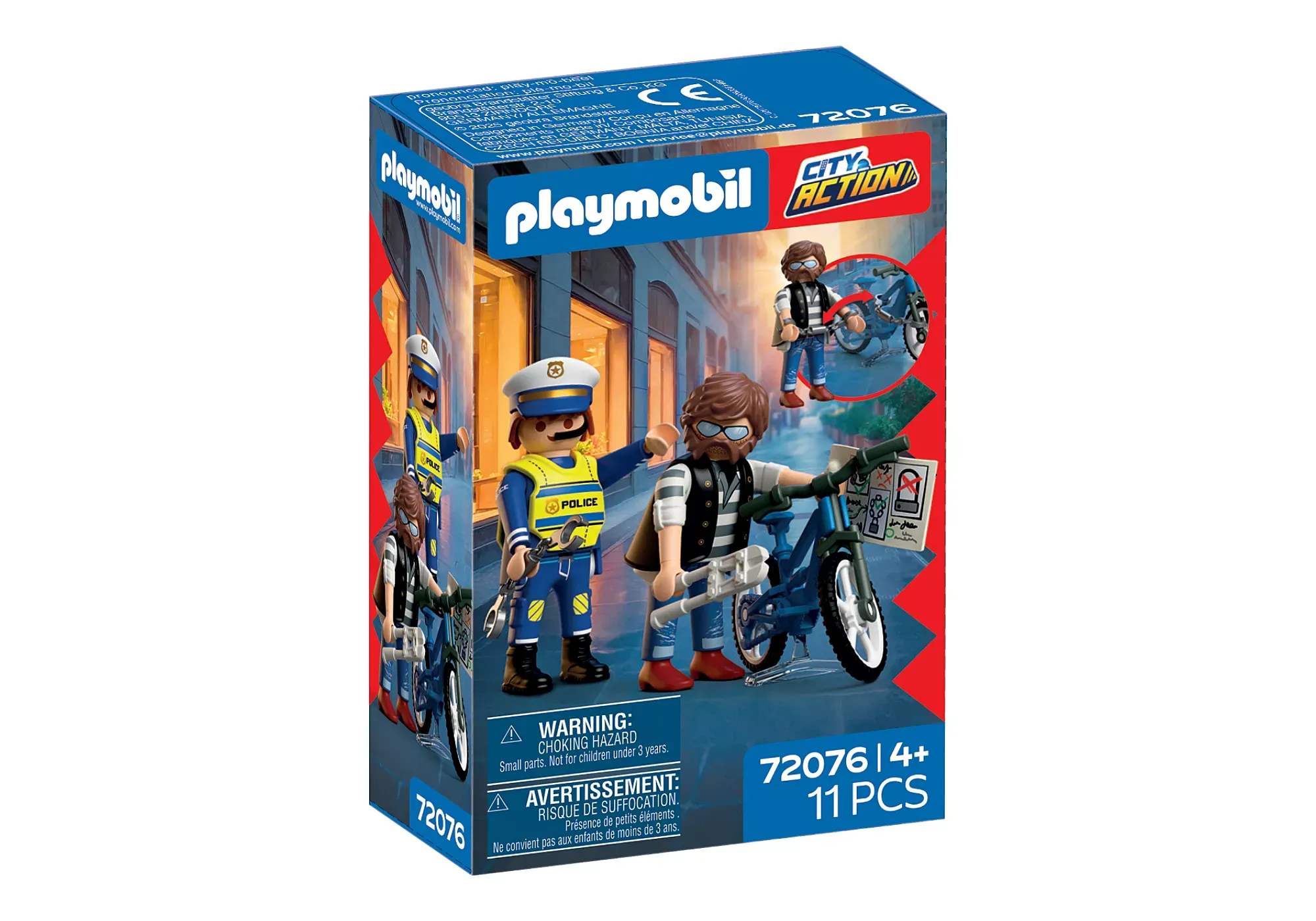 PLAYMOBIL® 72076 City Action Fahrradraub