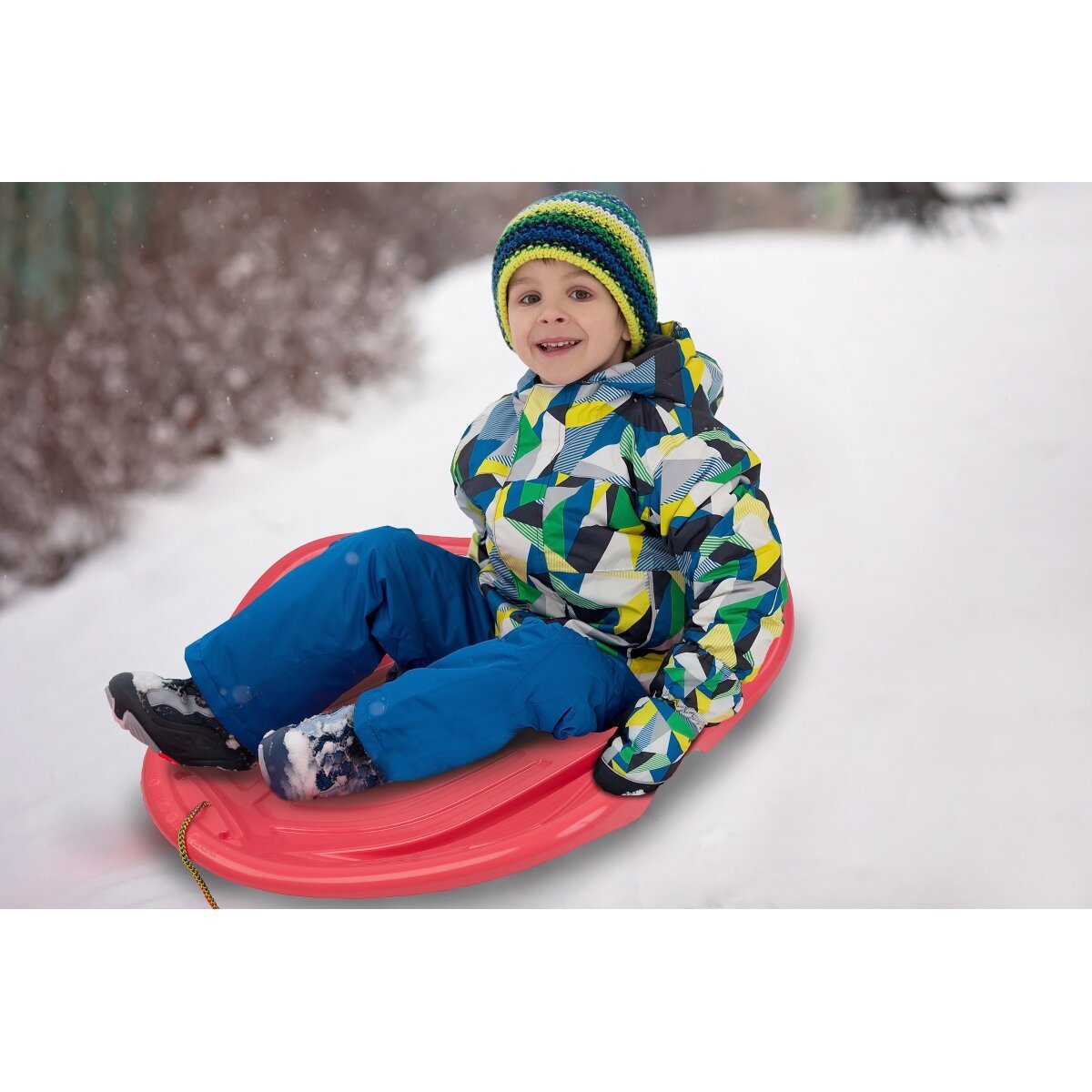 JAMARA Snow Play Bob Speed 78 cm pastell rot ab 3 Jahren