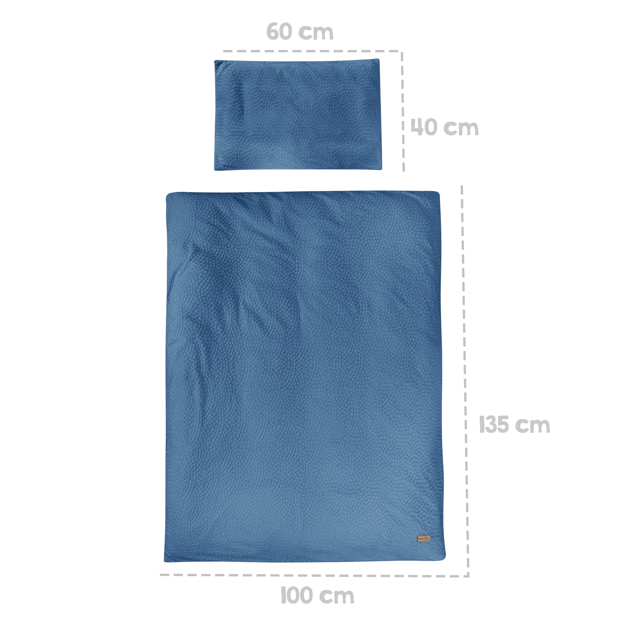 Roba 314091G282 Bettwäsche 2-tlg 'Seashells' indigo blau – Bettwäschen - Bild 7 Roba 314091G282 Bettwäsche 2-tlg 'Seashells' indigo blau – Bettwäschen - Produktbild 7