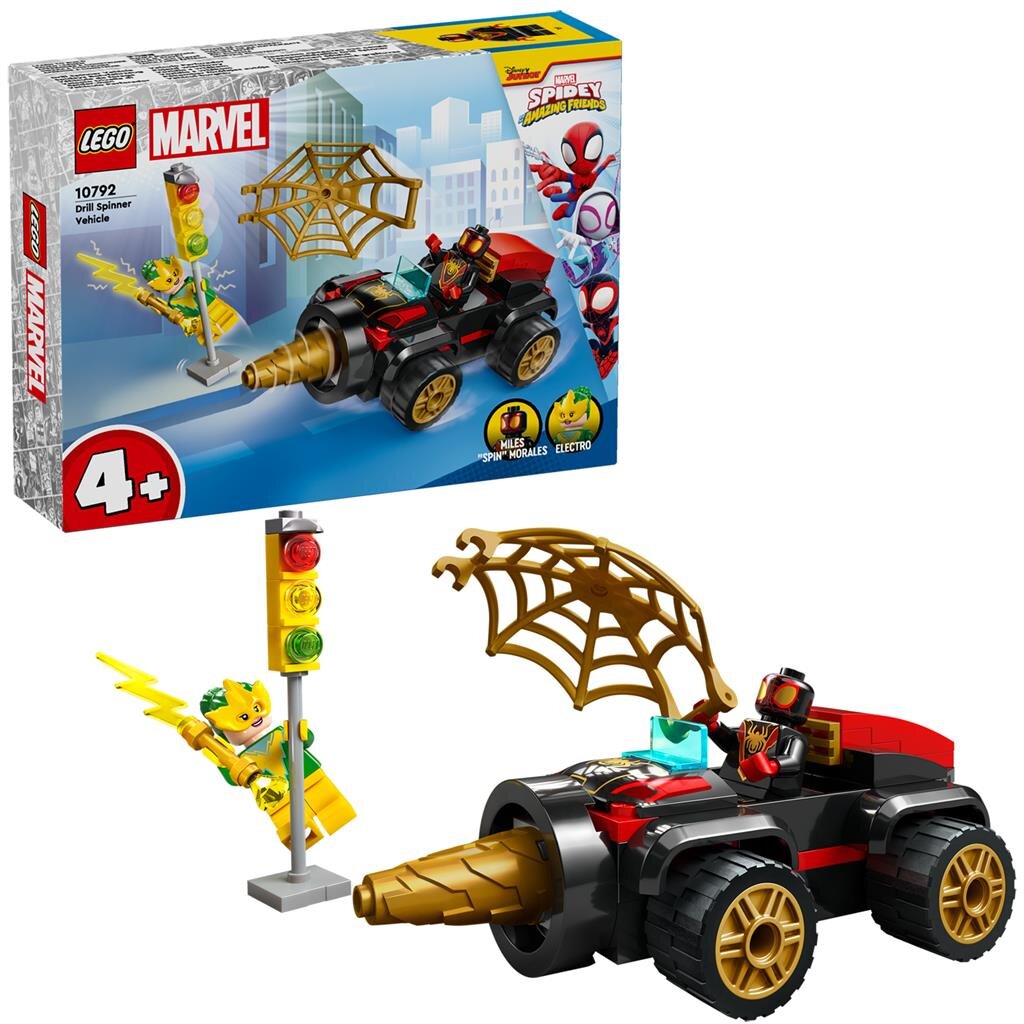 LEGO, 10792, Marvel, Spideys, Bohrfahrzeug