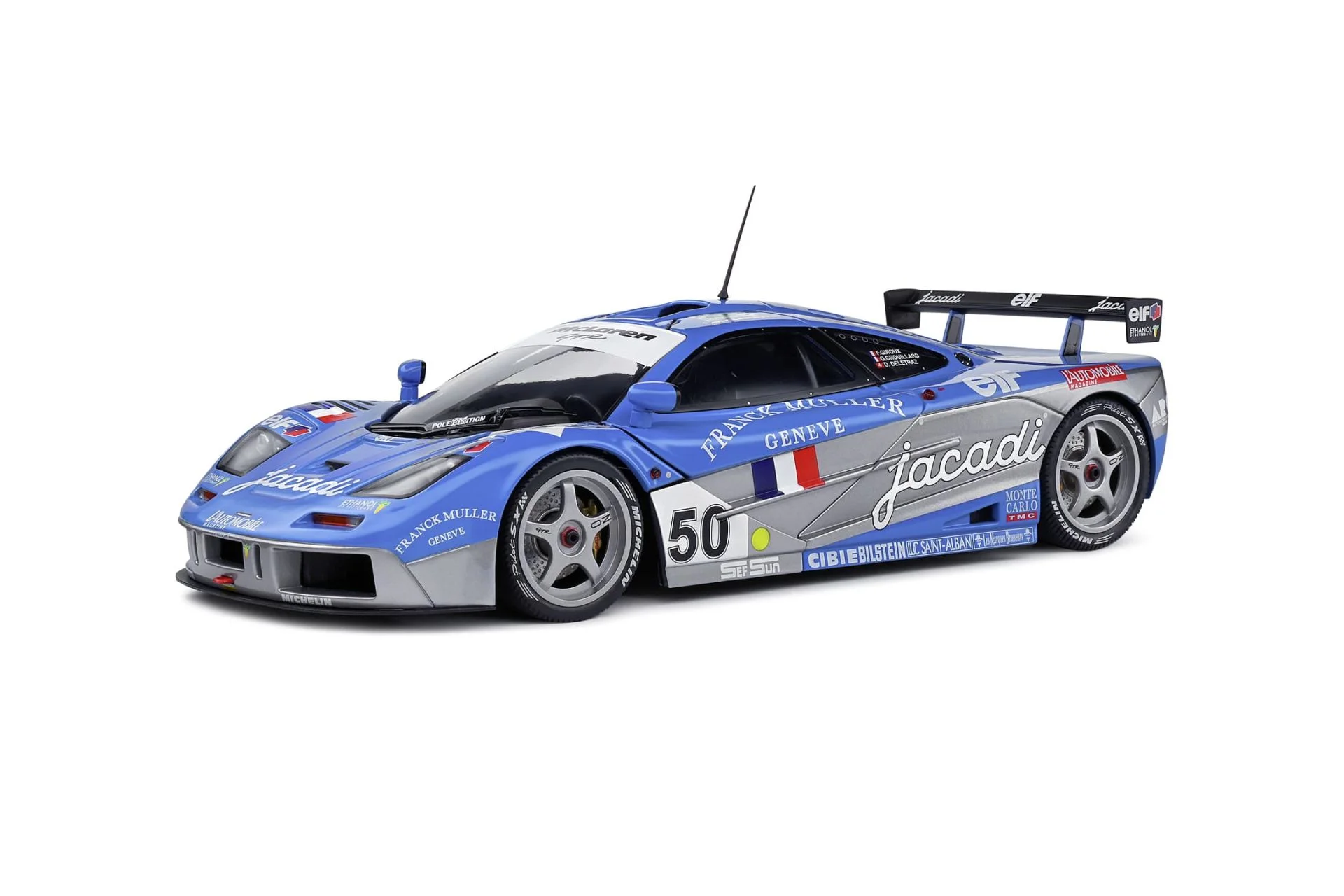 Solido McLaren F1 GTR Short Tail 50 blau 421186418 1:18 Solido, McLaren, F1, GTR, Short, Tail, 50, blau, 421186418, 1:18
