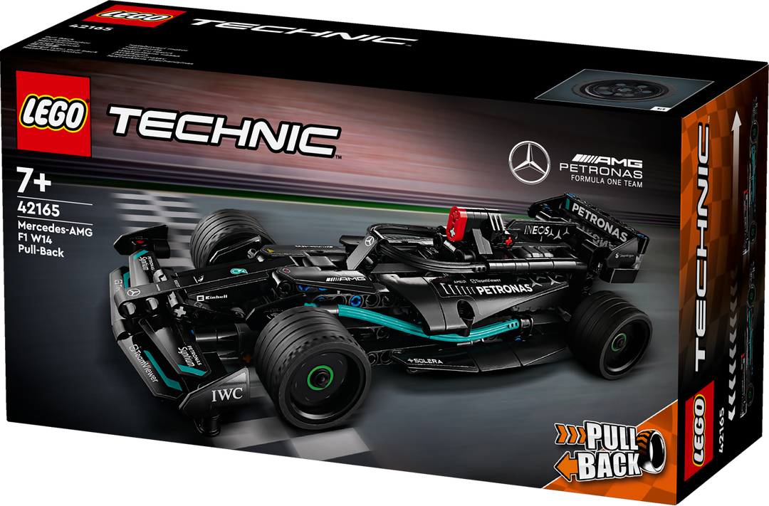 LEGO® Technic Mercedes-AMG F1 W14 E Performance Pull-Back 42165 Auto, Formel Eins, Rennwagen, Fahrzeug, Rad
