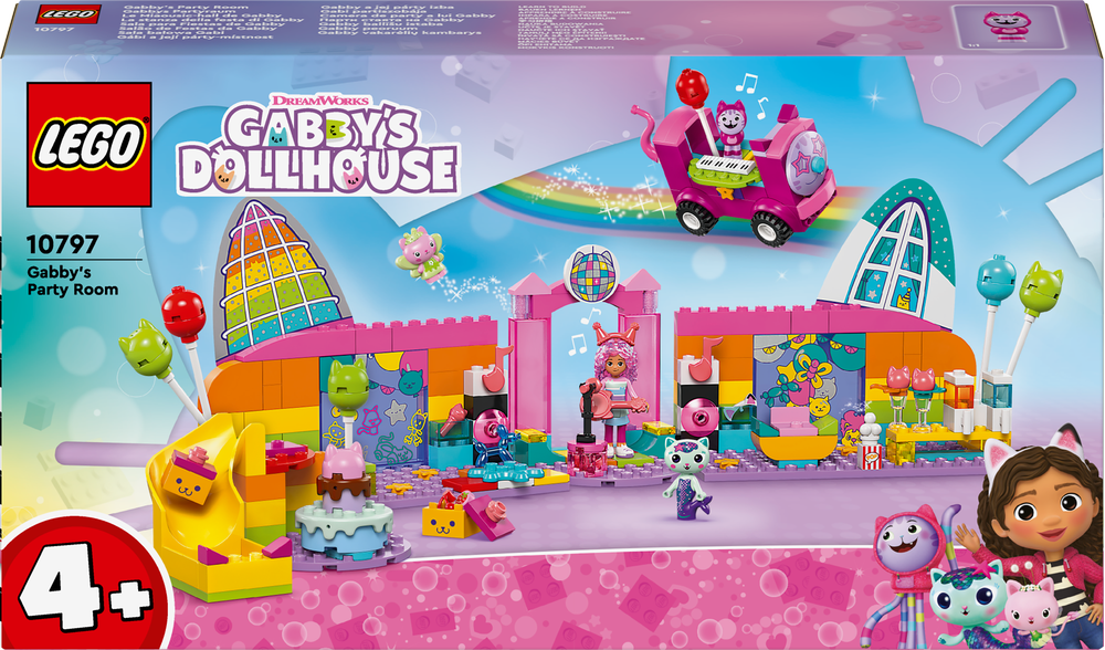LEGO 10797 Gabbys Puppenhaus Gabbys Partyraum Leute, Person, Puppe, Spielzeug