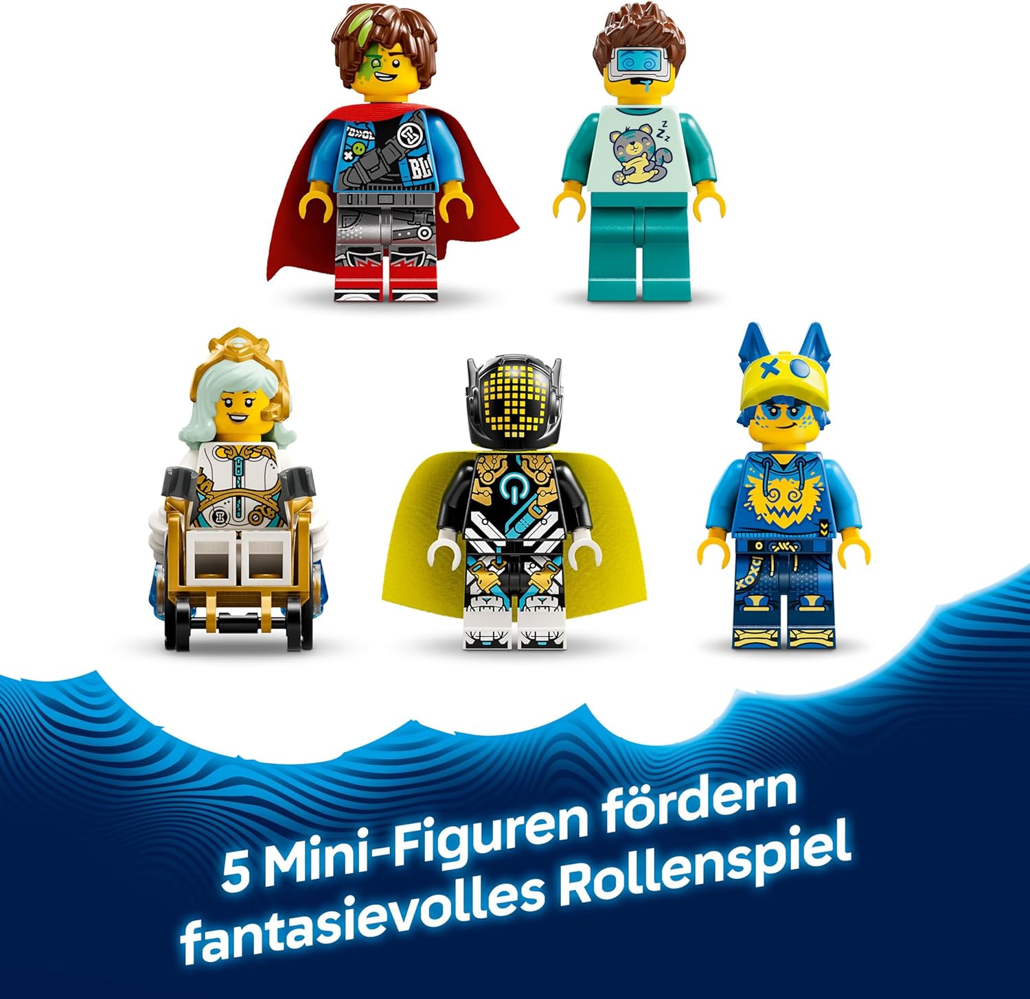 LEGO® DREAMZzz 71500 Albtraumhai U-Boot Spielzeug, Werbung, Plakat, Person