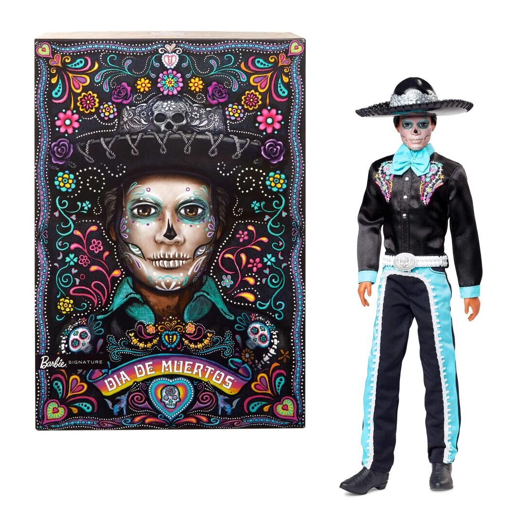 Mattel, Barbie, Signature, Día, De, Muertos, Ken, 2024, HRM73
