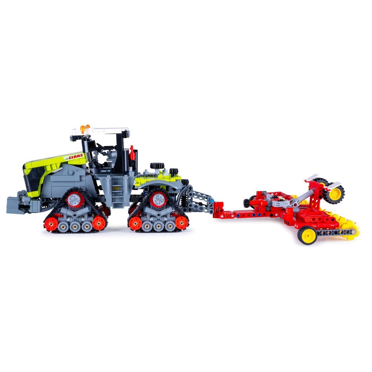JAMARA CaDA Claas Xerion 5000 Trac TS 1:32 Bricks ab 8 Jahren