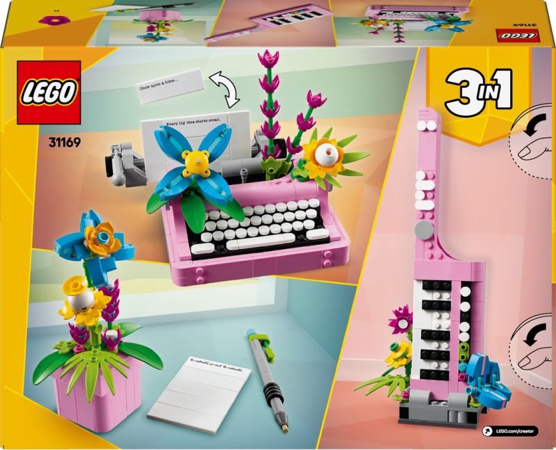 LEGO® Creator 31169 Schreibmaschine mit Blumen LEGO® Creator 31169 Schreibmaschine mit Blumen
