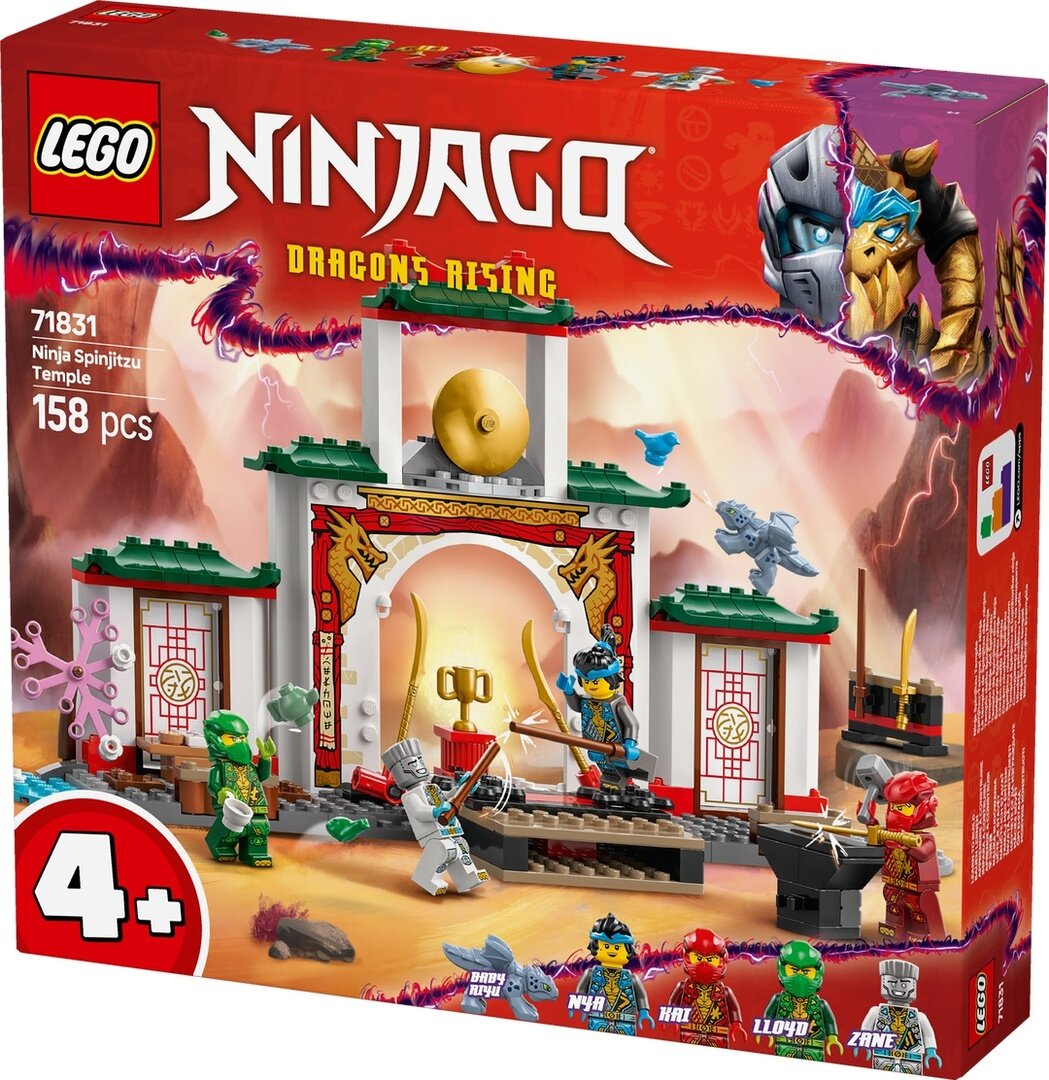 LEGO, NINJAGO, Spinjitzu-Tempel, der, Ninja, 71831, Person, Spielzeug LEGO NINJAGO Spinjitzu-Tempel der Ninja 71831