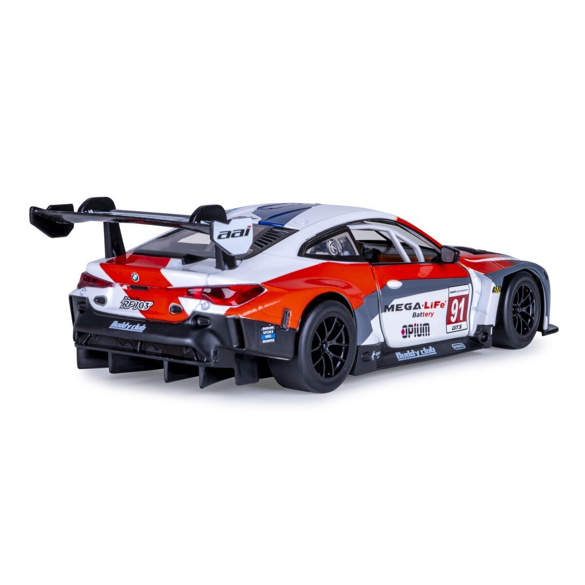 JAMARA BMW M4 GT3 Diecast 1:24 weiß inkl. Knopfzellen ab 3 Jahren JAMARA BMW M4 GT3 Diecast 1:24 weiß inkl. Knopfzellen ab 3 Jahren