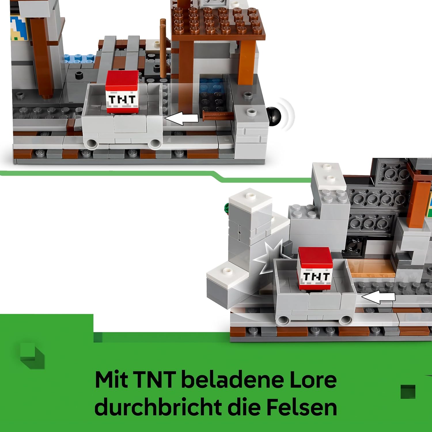 LEGO® Minecraft™ 21277 Die Spitzhackenmine Maschine